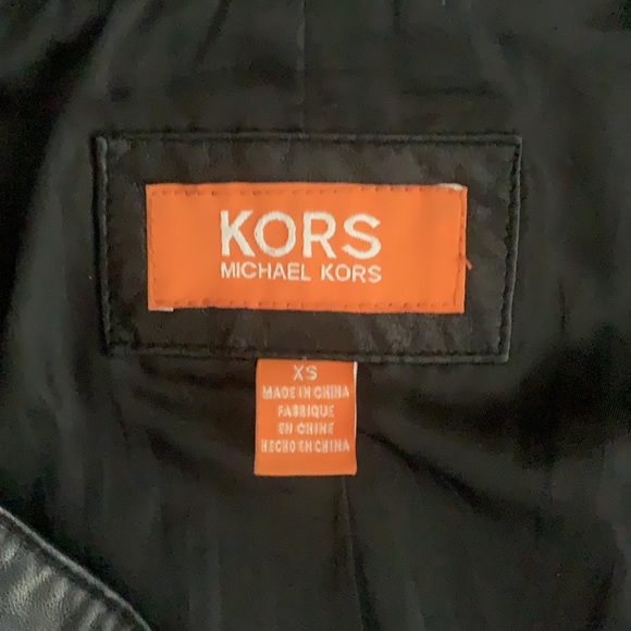 Michael Kors Leather Jacket - Picture 6 of 6